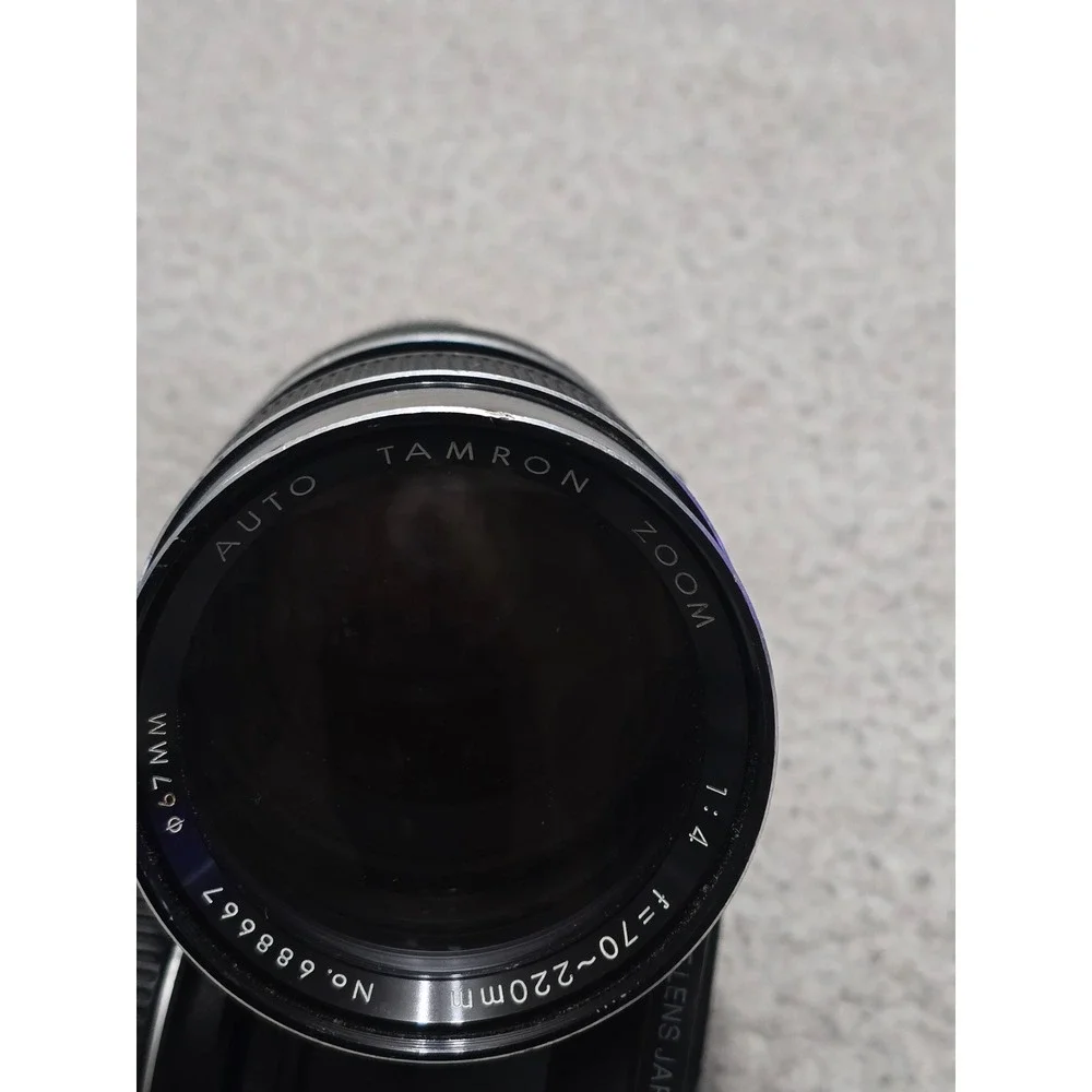 Canon 18-55mm Tamron 70-220mm Pentax 50mm Camera Lens Bundle Parts Only
